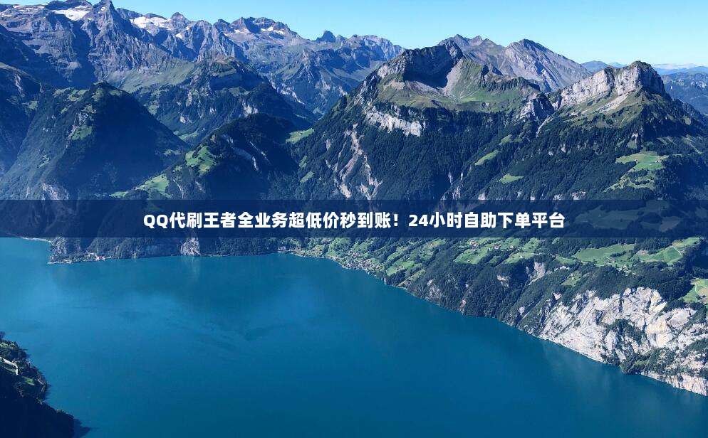 QQ代刷王者全业务超低价秒到账!24小时自助下单平台