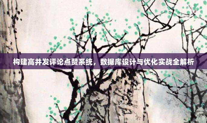 构建高并发评论点赞系统,数据库设计与优化实战全解析