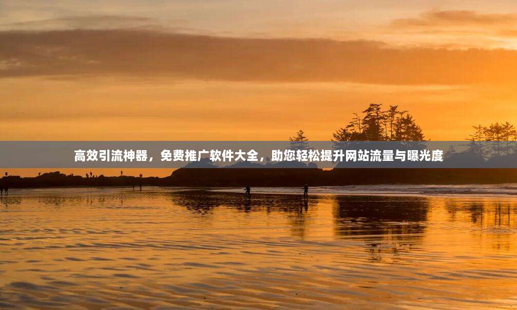 高效引流神器,免费推广软件大全,助您轻松提升网站流量与曝光度