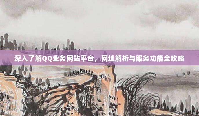 深入了解QQ业务网站平台,网址解析与服务功能全攻略